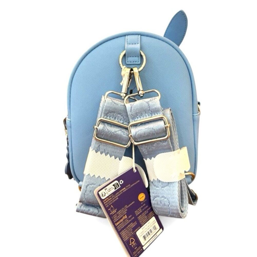 Sanrio Pochacco Cosplay Convertible Mini Backpack & Crossbody Bag Loungefly NWT - Picture 9 of 10